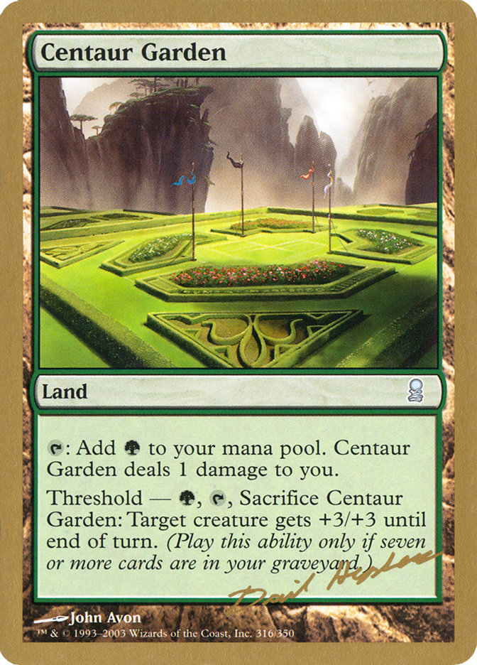 Centaur Garden (Dave Humpherys) [World Championship Decks 2003]