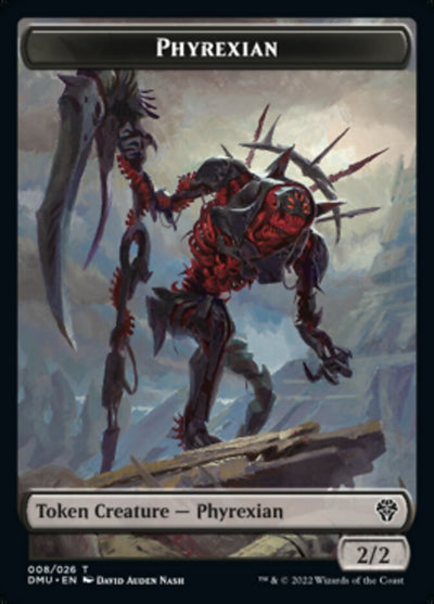 Phyrexian Token (8) (DMU)