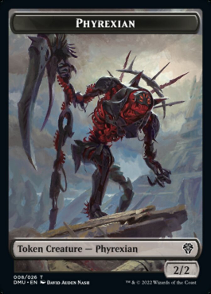 Phyrexian Token (8) (DMU)