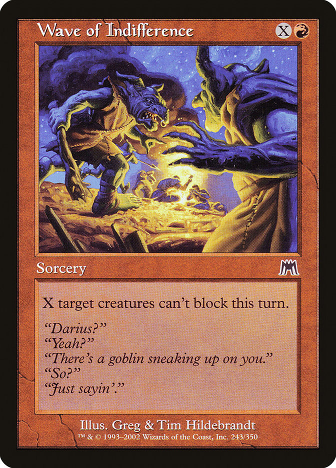 Wave of Indifference (243) (ONS)