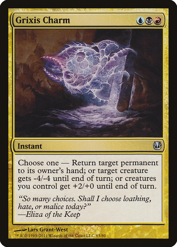 Grixis Charm (63) (DDH)