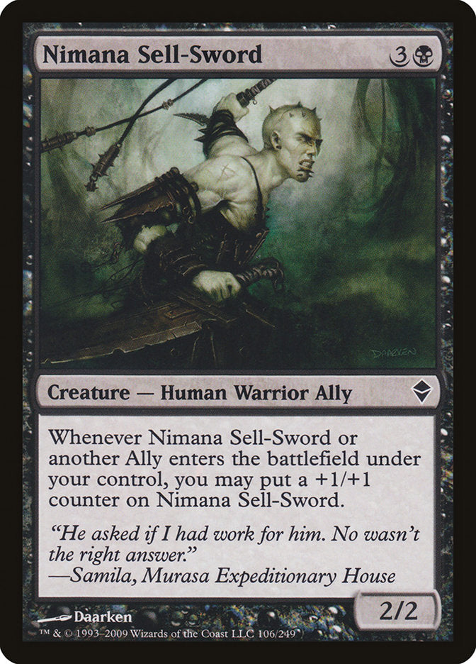Nimana Sell-Sword (106) (ZEN)