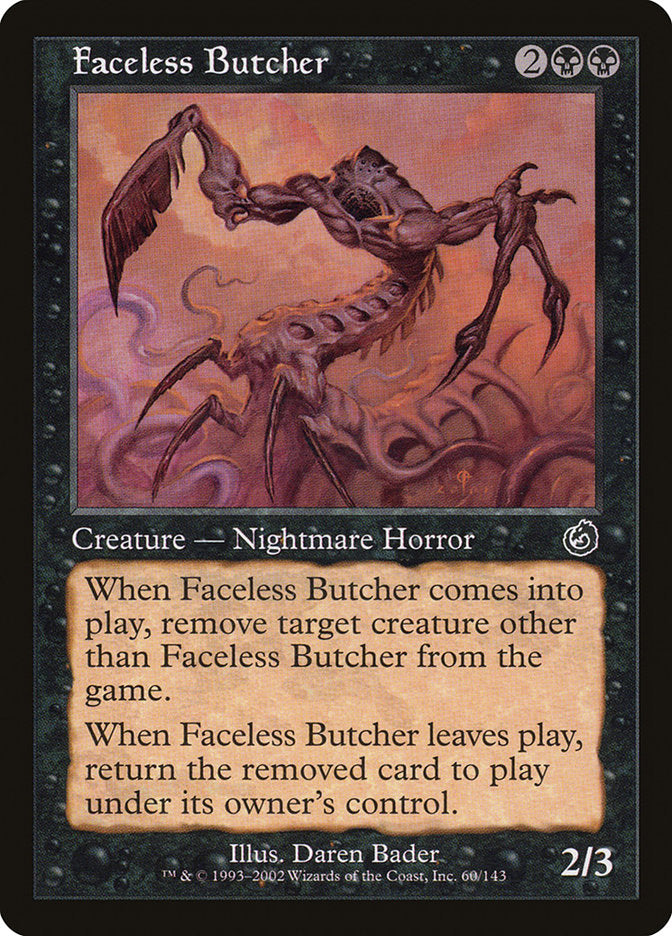 Faceless Butcher (60) (TOR)