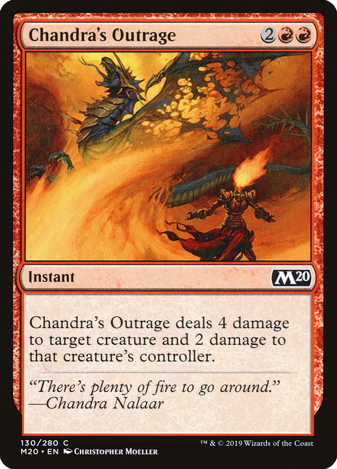 Chandra's Outrage [Core Set 2020]