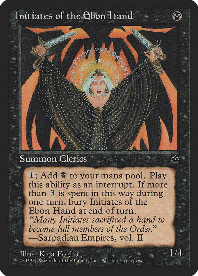 Initiates of the Ebon Hand (Foglio) (FEM)