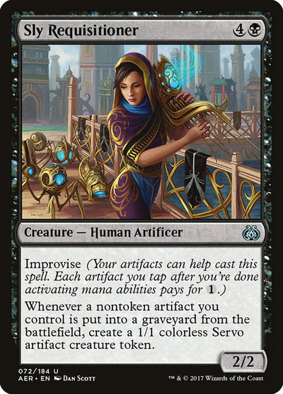 Sly Requisitioner (Aether Revolt) (72)