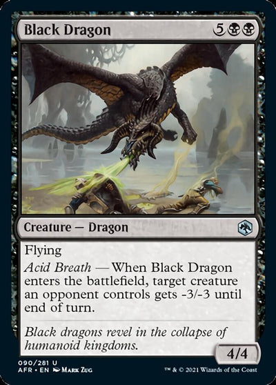 Black Dragon (90) (AFR)
