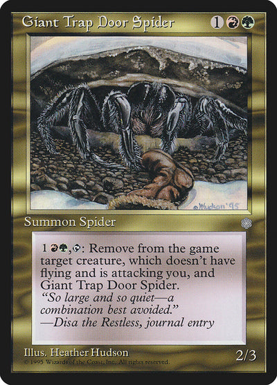 Giant Trap Door Spider (ICE)