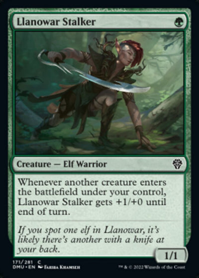 Llanowar Stalker (171) (DMU)