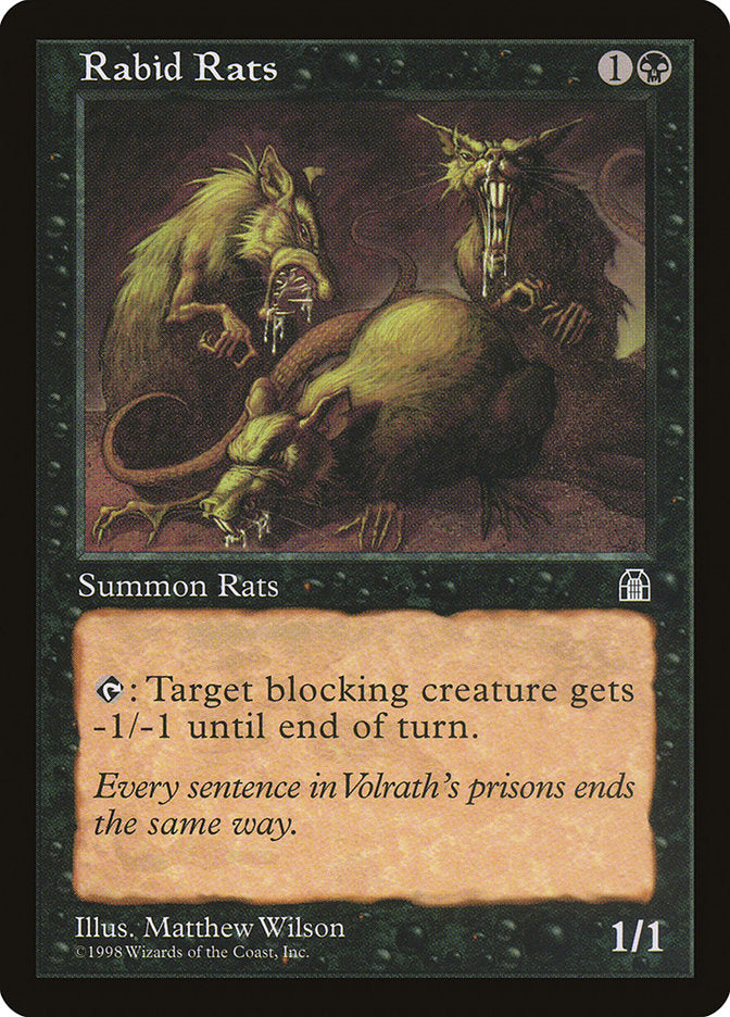 Rabid Rats [Stronghold]