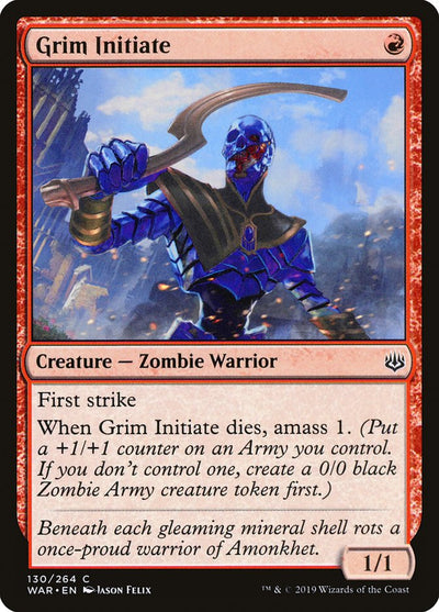 Grim Initiate (130) (WAR)