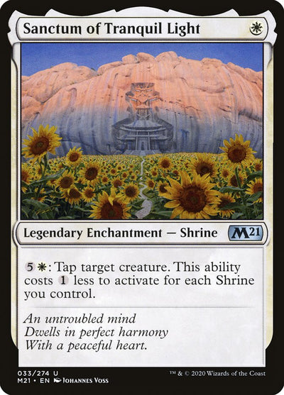 Sanctum of Tranquil Light (33) (M21)