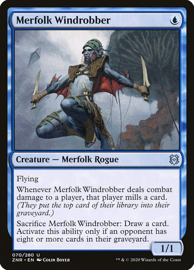 Merfolk Windrobber (70) (ZNR)
