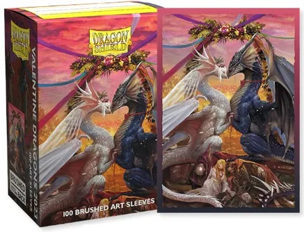 Dragon Shield 2023 Limited Edition Art Sleeves - Valentine Dragons (100-Pack)