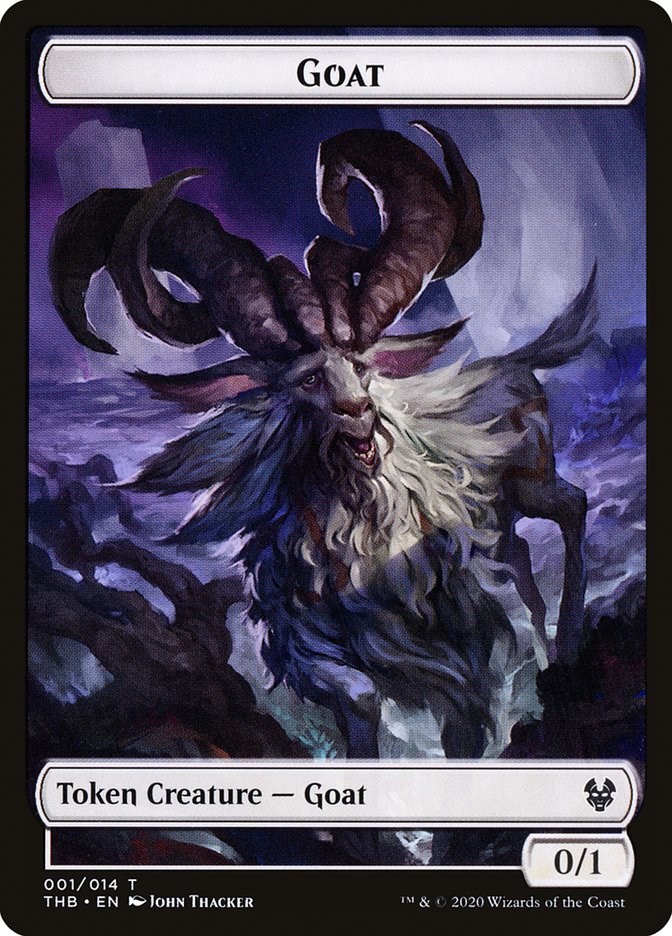 Goat Token [Theros Beyond Death Tokens]