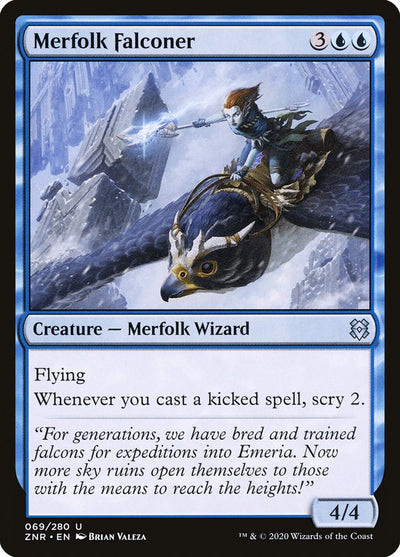 Merfolk Falconer (69) (ZNR)