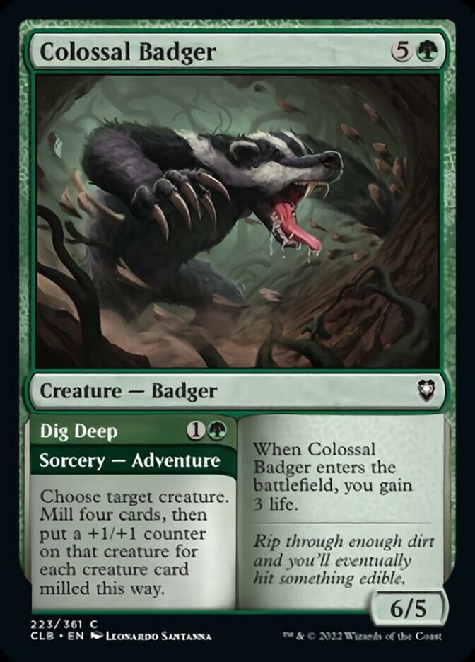 Colossal Badger (223) (CLB)