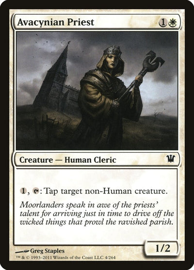 Avacynian Priest (4) (ISD)