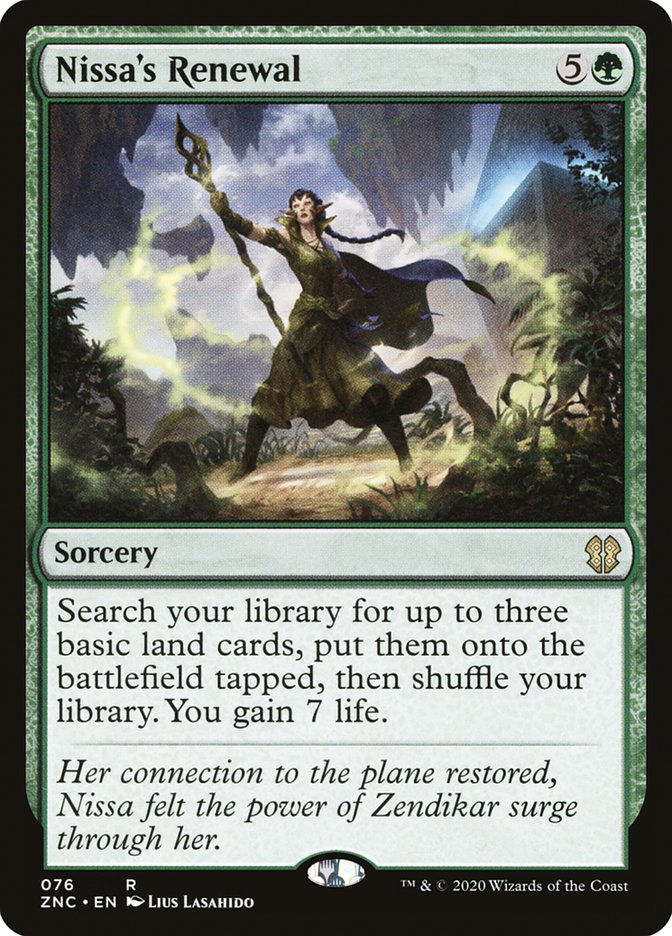 Nissa's Renewal (76) (ZNC)