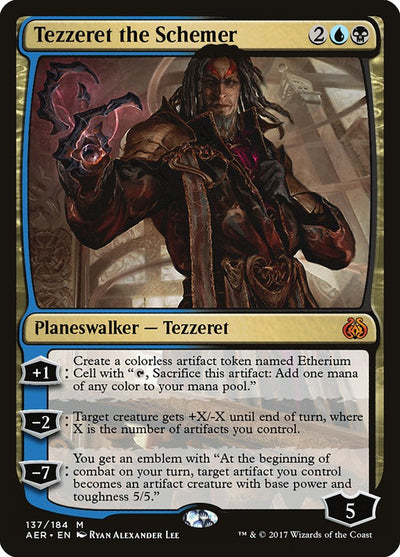 Tezzeret the Schemer (Aether Revolt) (137)