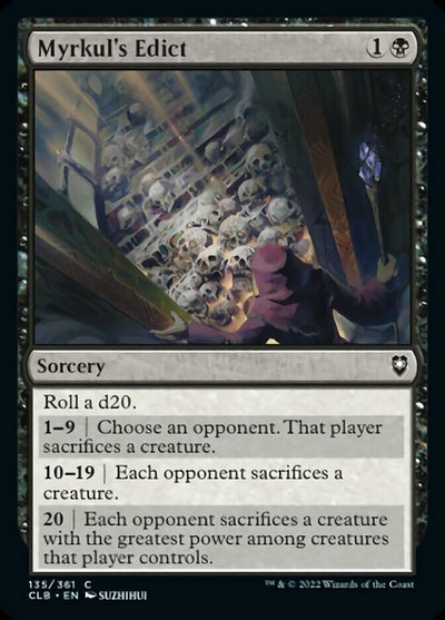 Myrkul's Edict (135) (CLB)