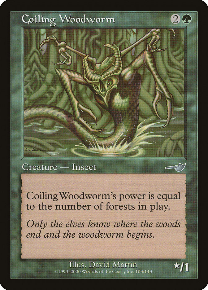 Coiling Woodworm (103) (NMS)