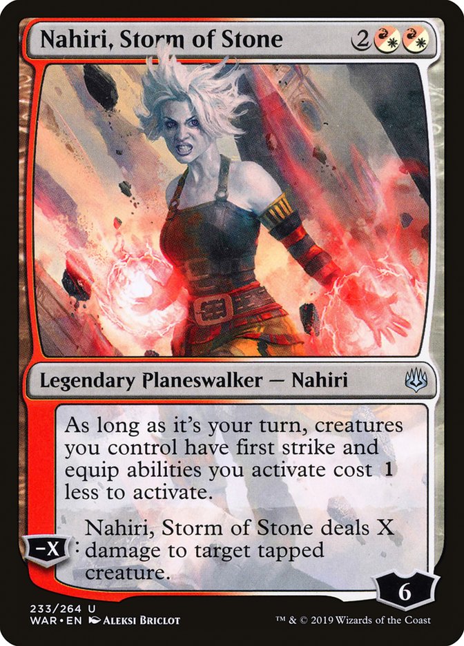 Nahiri, Storm of Stone (233) (WAR)