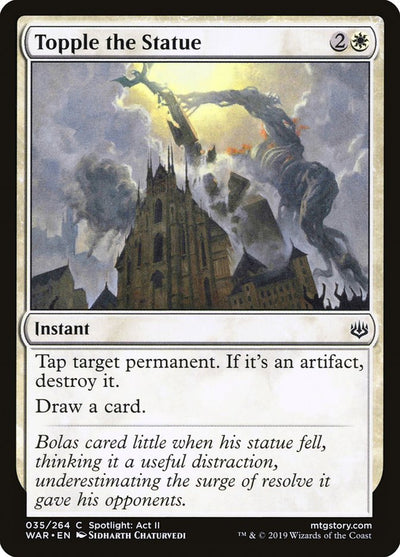 Topple the Statue (35) (WAR)