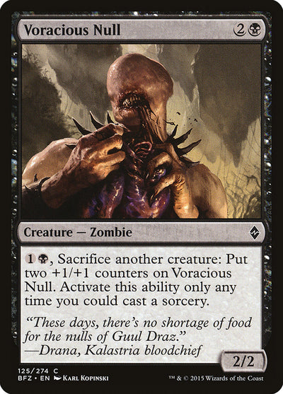 Voracious Null (125) (BFZ)