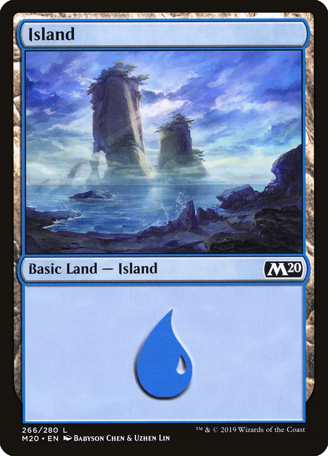 Island (266) [Core Set 2020]