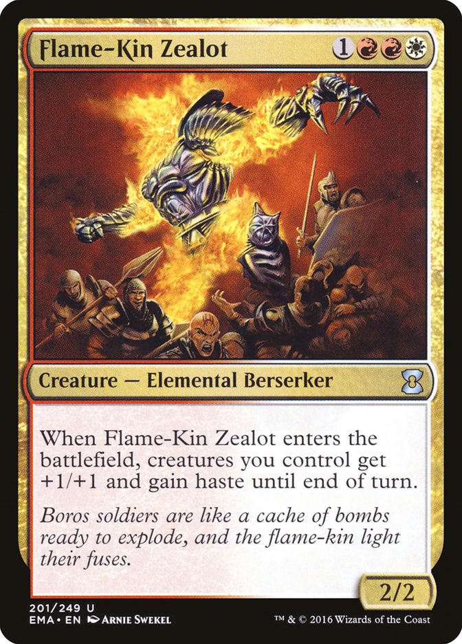 Flame-Kin Zealot (201) (EMA)