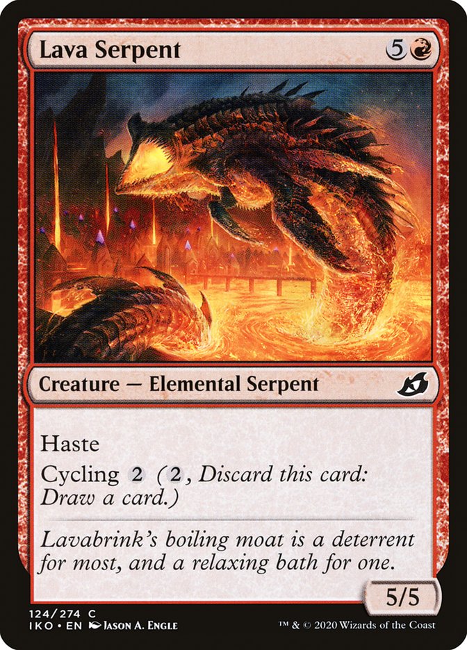 Lava Serpent (124) (IKO)