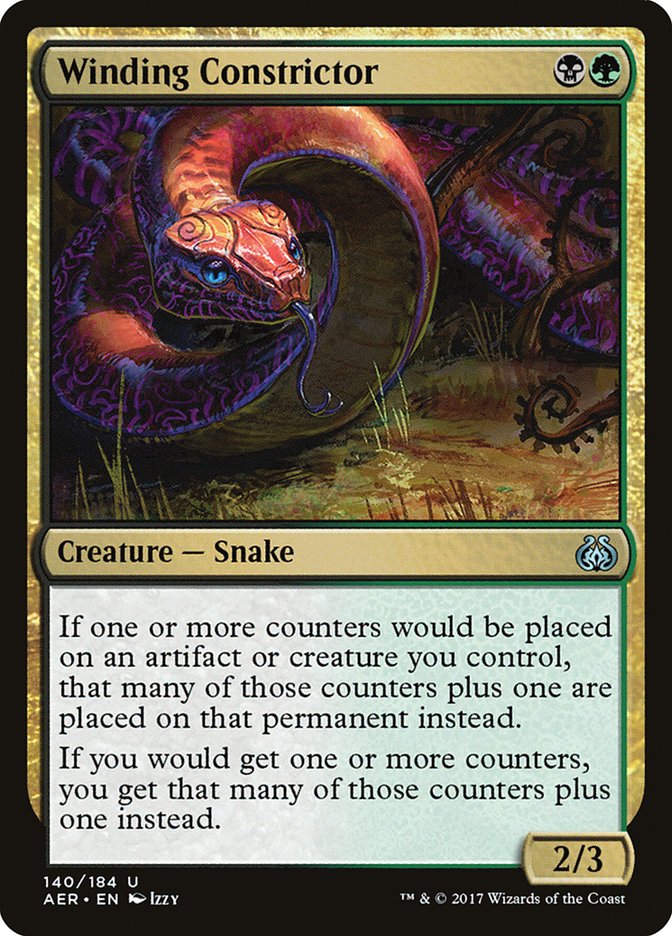 Winding Constrictor (Aether Revolt) (140)