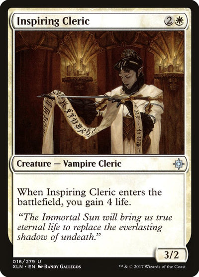 Inspiring Cleric (16) (XLN)