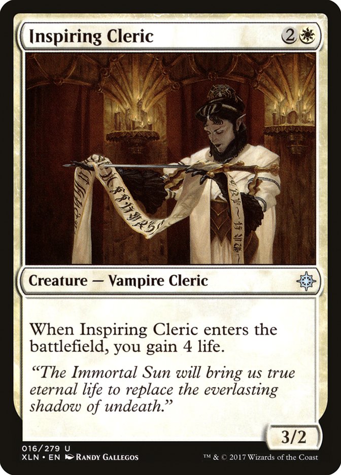 Inspiring Cleric (16) (XLN)