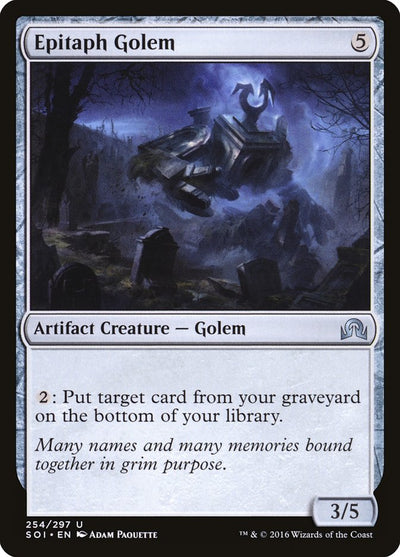 Epitaph Golem (254) (SOI)