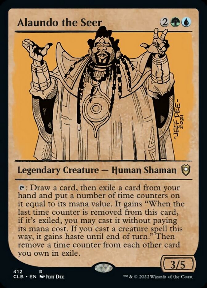 Alaundo the Seer (Showcase) (412) (CLB)