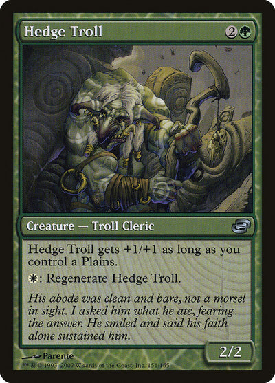 Hedge Troll (151) (PLC)
