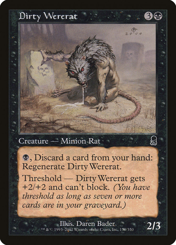 Dirty Wererat (130) (ODY)