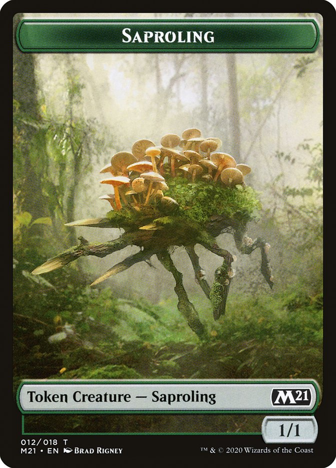 Saproling Token (12) (M21)