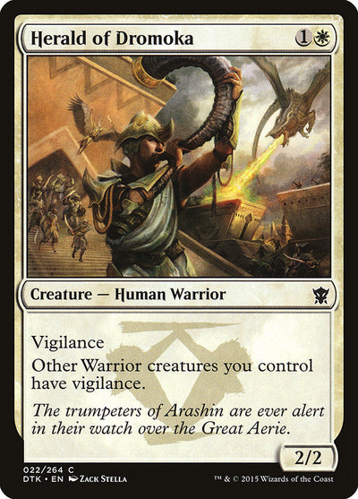 Herald of Dromoka (22) (DTK)