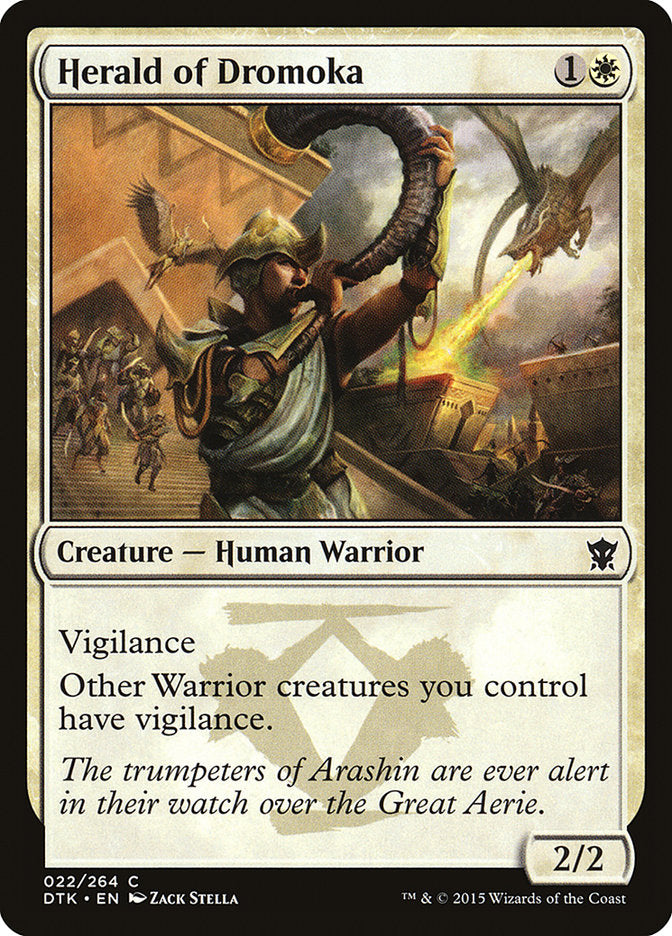 Herald of Dromoka (22) (DTK)
