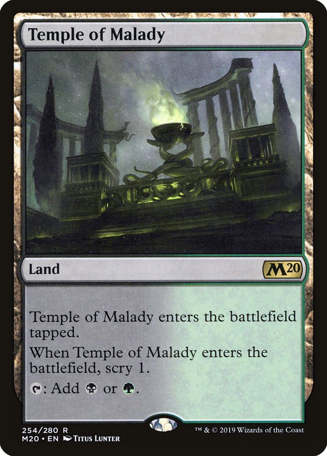 Temple of Malady [Core Set 2020]