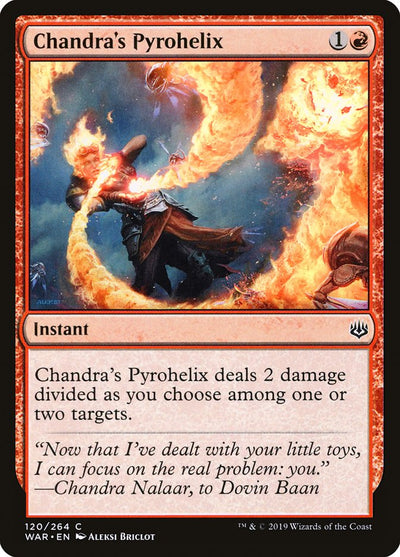 Chandra's Pyrohelix (120) (WAR)
