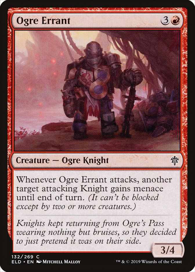 Ogre Errant (132) (ELD)