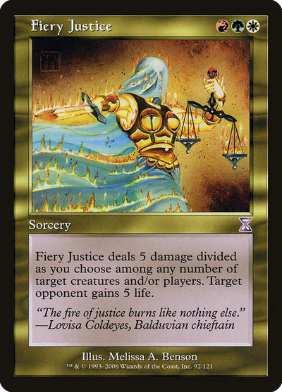 Fiery Justice (92) (TSB)