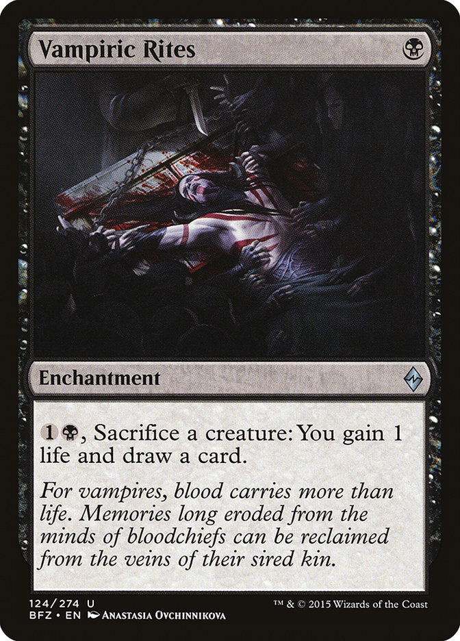 Vampiric Rites (124) (BFZ)