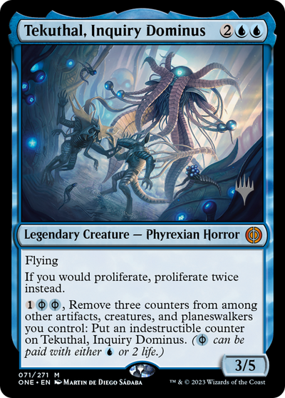 Tekuthal, Inquiry Dominus (Promo Pack) [Phyrexia: All Will Be One Promos]