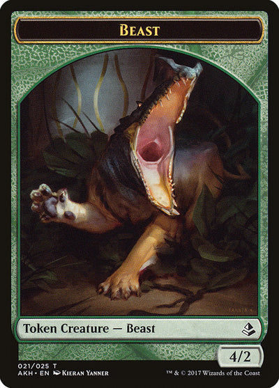 Beast Token (21) (AKH)