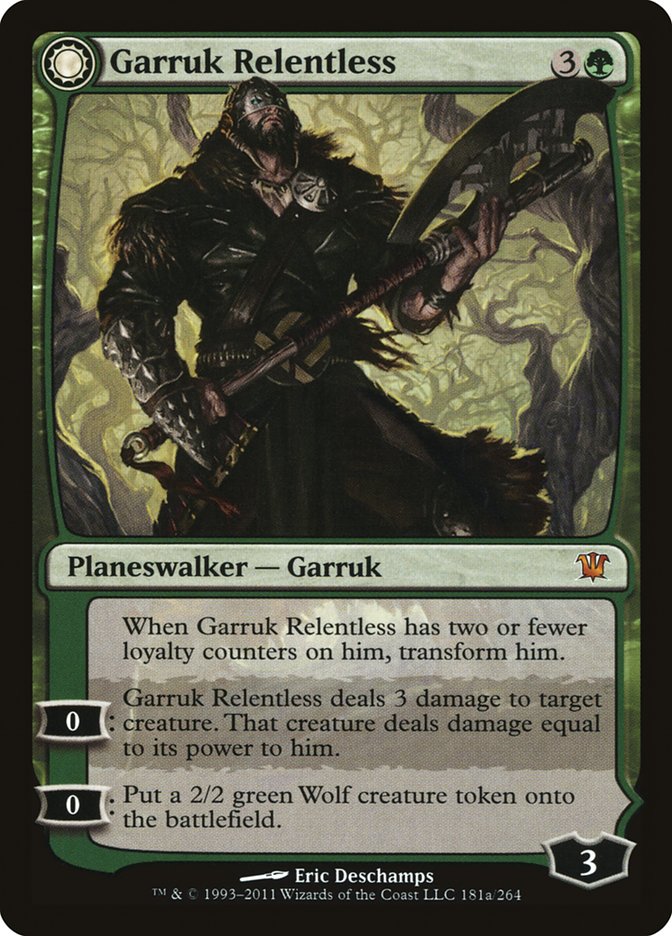 Garruk Relentless (181) (ISD)